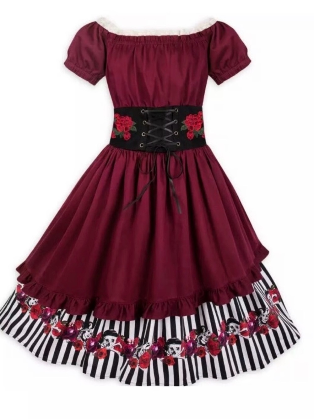 Disney The Dress Shop Pirates of the Caribbean off the shoulder cosplay dress 3X
